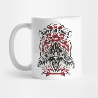 Buffalo Bill's Body Lotion Vintage Distressed Horror Mug